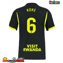 Camisa de Futebol Atletico Madrid Koke #6 Equipamento Secundário 2026-27 Manga Curta